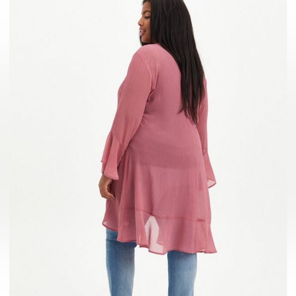 NWT- Torrid Sheer Kimono Size: 4 - Picture 2 of 8